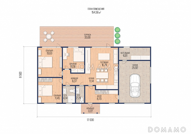 Дрим / План 1 этажа