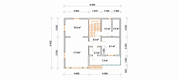 Семейный / План 1 этажа