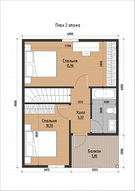 ДК-81 / План 2 этажа