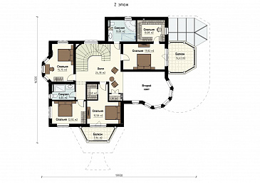 Валенсия / План 2 этажа