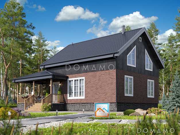 Двухэтажный дом «Мартин» (136 м2)