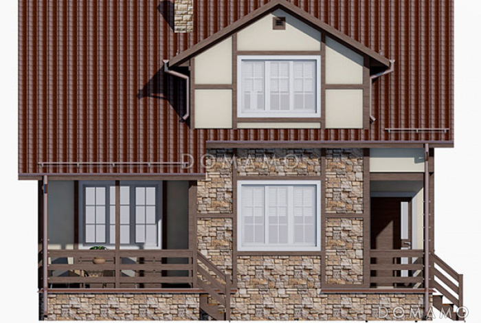 Каркасный дом "Болин"