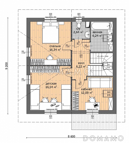 BASIS 120 / План 2 этажа