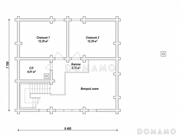 N-181 / План 2 этажа