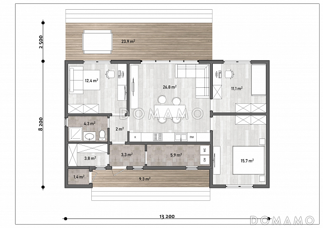 Бокс / План 1 этажа