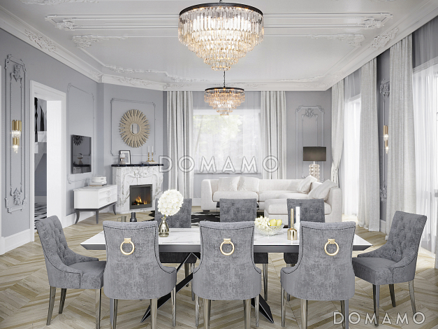 Проект кирпичного трехэтажного особняка