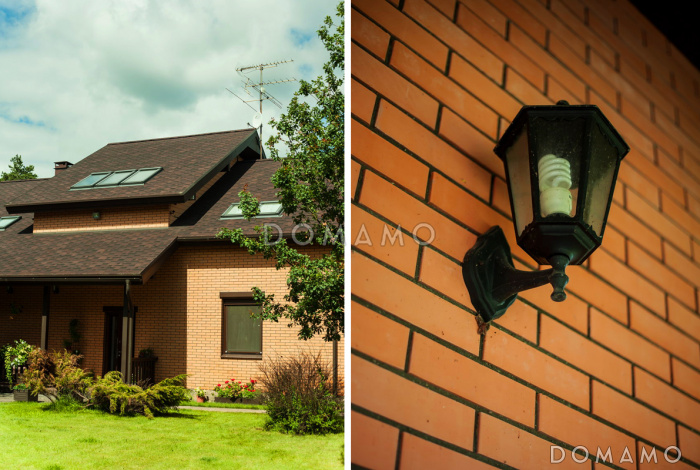 Проект кирпичного дома с постирочной на мансардном этаже