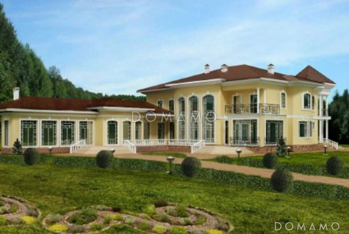 Проект дома из кирпича