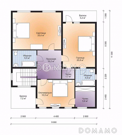 Екатеринбург / План 2 этажа