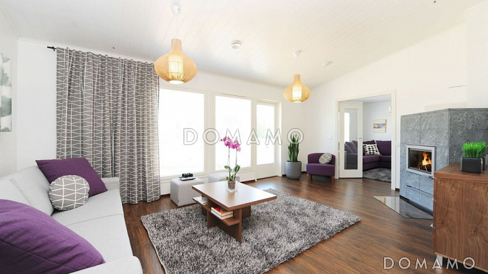 Проект одноэтажного дома с отдельным входом в техническое помещение