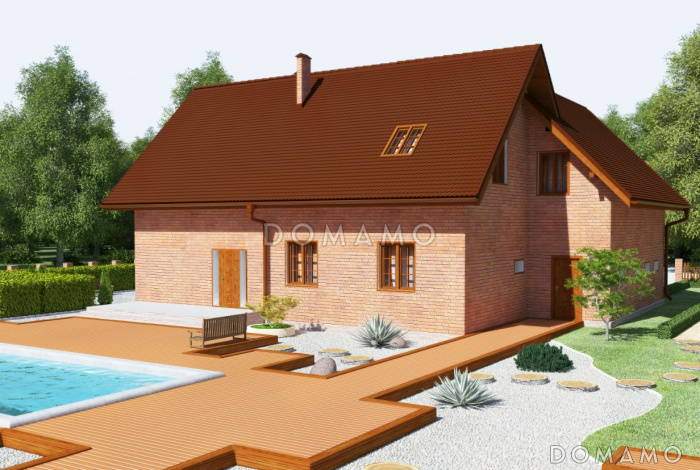 Проект дома для большой семьи с детьми