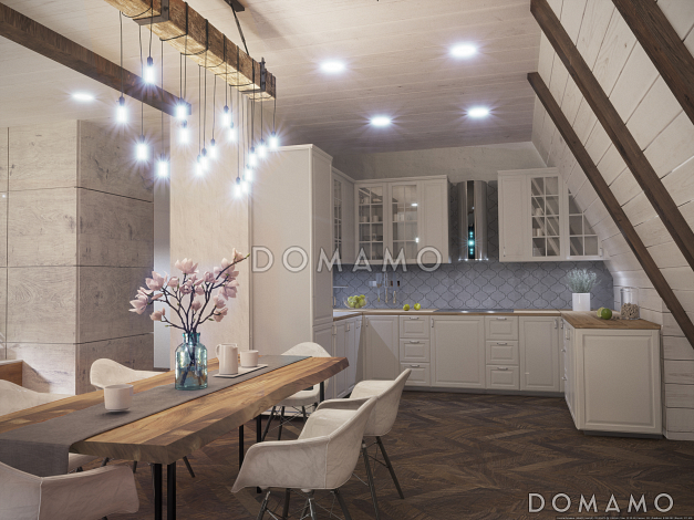 Проект каркасного А-образного дома-шалаша