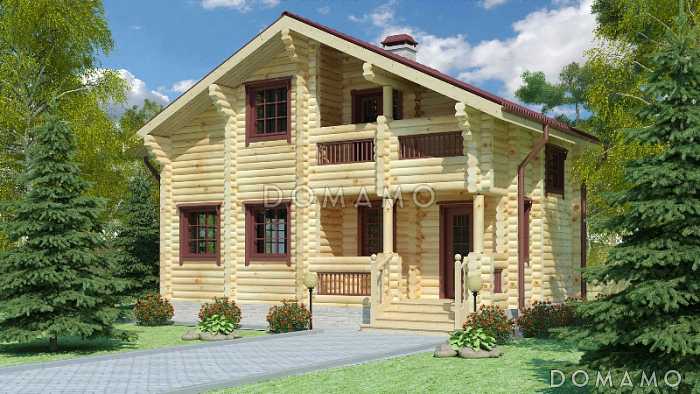 Проект двухэтажного дома с с/у с душем и парной комнатой на первом этаже