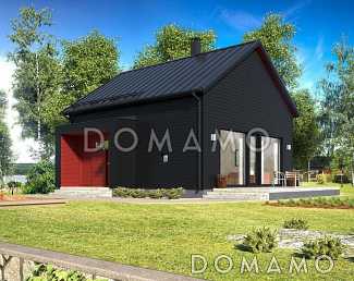 C-72 одноэтажный дом