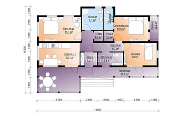 Биробиджан / План 1 этажа