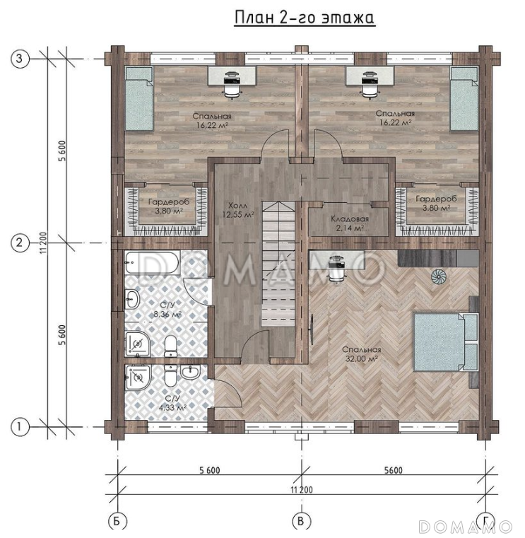 Арадан / План 2 этажа