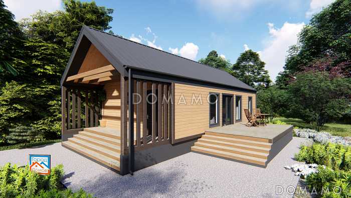 Каркасный дом "Муссон"