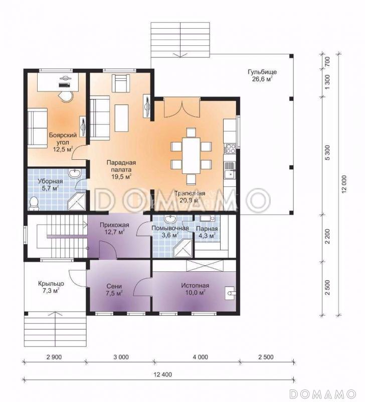 Екатеринбург / План 1 этажа