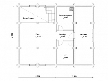 N-173 / План 2 этажа
