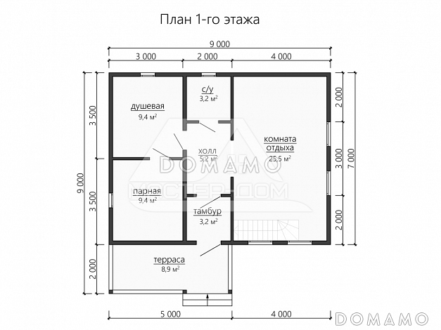 Сканди1 / План 1 этажа