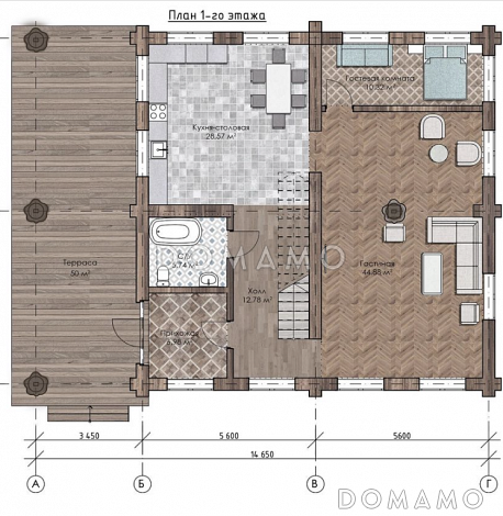 Арадан / План 1 этажа