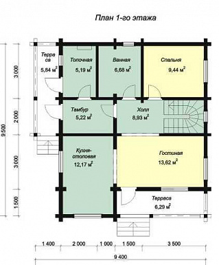ПД-005 / План 1 этажа