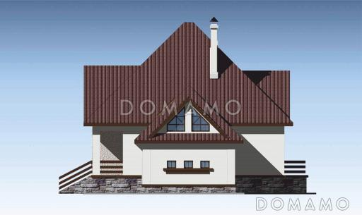 Дом с остроконечной кровлей / Фасад 2