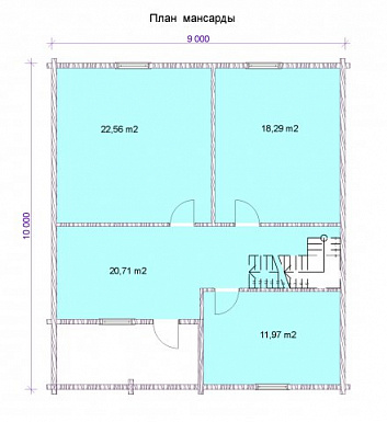 Мурманск / План 2 этажа