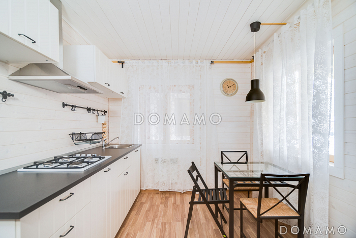 Проект компактного дома 5х6 из клееного бруса