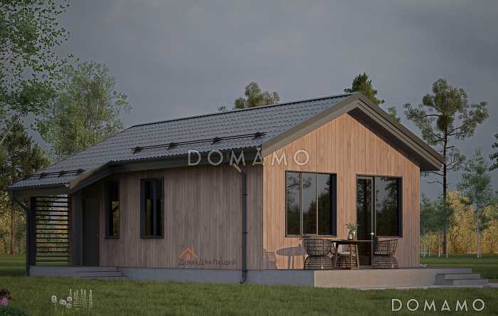 Каркасный дом КВАНТ_1