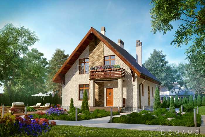 Проект дома из пеноблоков до 150 кв.м