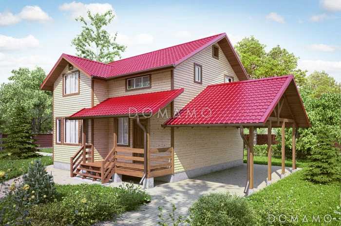 Проект каркасного дома с идеальной планировкой