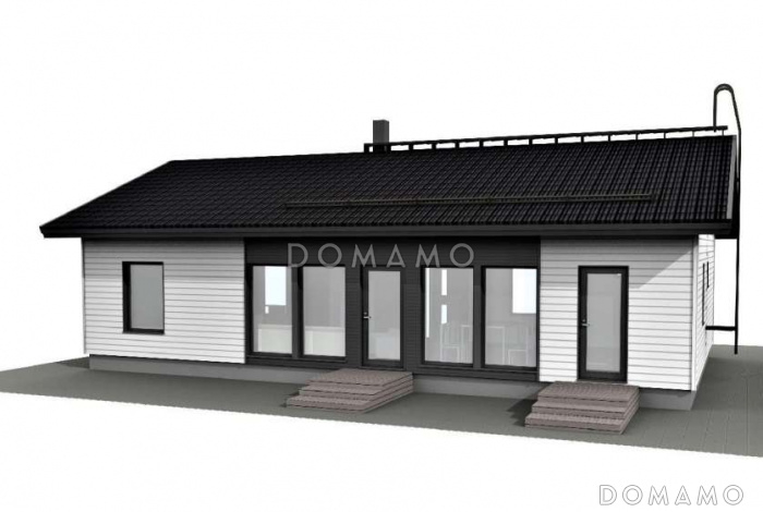 С-127 одноэтажный дом