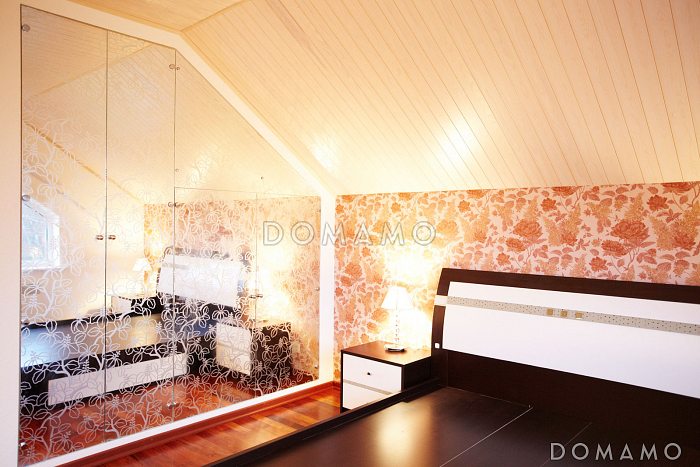 Проект дома с мансардой из пеноблоков