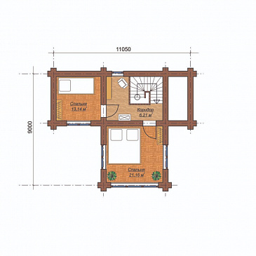 Кутурчин / План 2 этажа