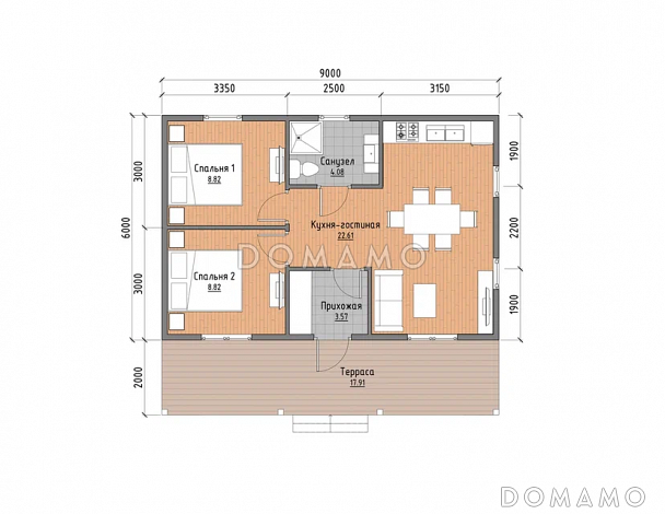 ДК-176 / План 1 этажа