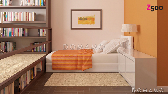 Проект современного двухэтажного дома в стиле хай-тек из газобетона с плоской крышей, гаражом и балконом