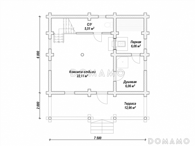 N-97 / План 1 этажа
