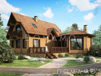 Проект уютного дома с тремя спальнями и необычной столовой-верандой