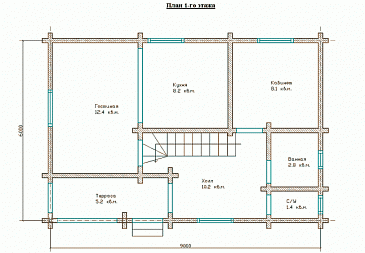 ПД-019 / План 1 этажа