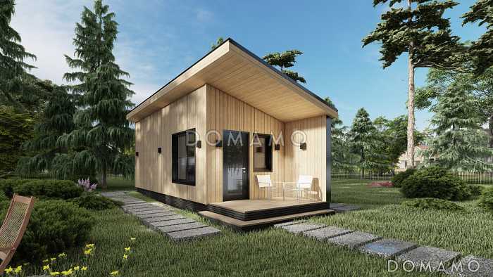 Каркасная баня 