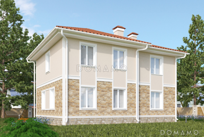 Проект коттеджа с удобной планировкой