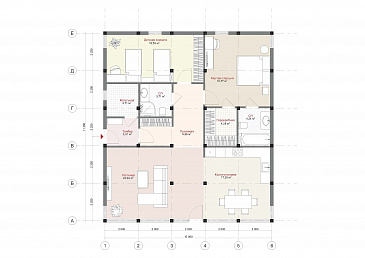 ART 1 STANDART / План 1 этажа